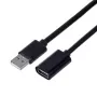 Cable de extensión USB Unitek Y‑C418GBK 5 m USB A a USB A USB 2.0, negro