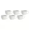 Set de 6 tazas de desayuno Lunia 420 ml