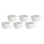 Set de 6 tazas de desayuno Lunia 420 ml