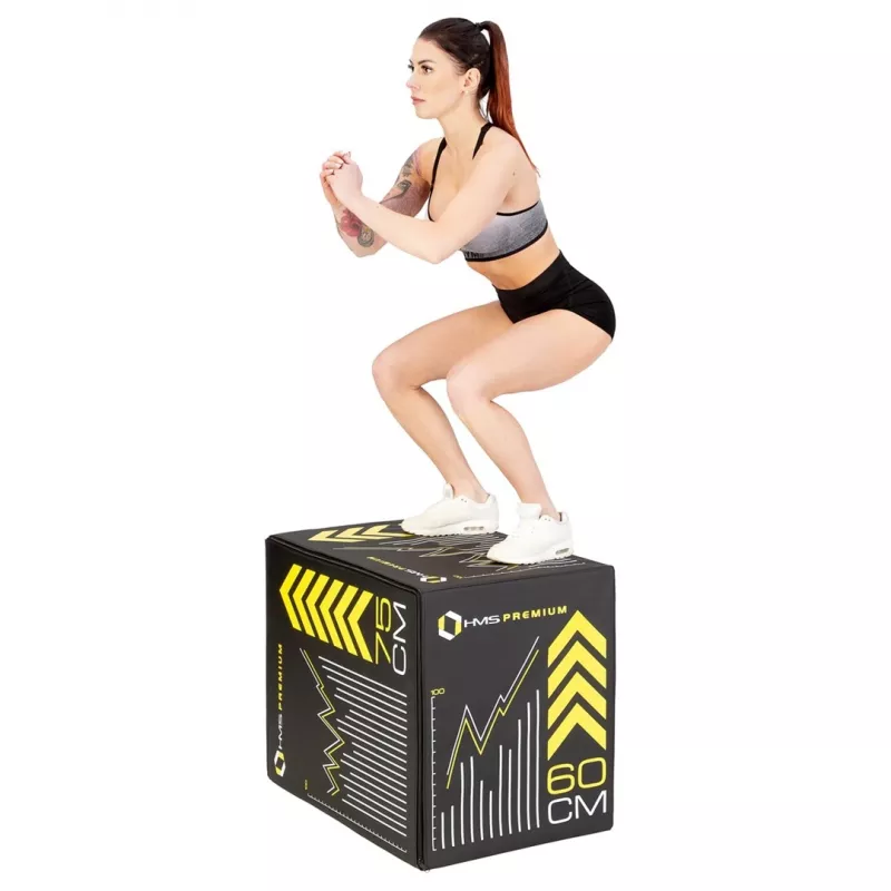 Cajón pliométrico blando HMS Premium PYB01