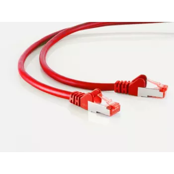 Cable de red ShiverPeaks 75712-AR CAT 6A S/FTP PIMF, cable de datos de conductor rígido para 10 GbE