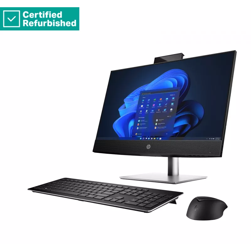 RENEW GOLD HP Pro 440 G9 AIO All-In-One 24 - i7-12700T, 16GB, 512GB SSD, Radeon RX 6300M 2GB, 23,8 inch FHD Non-Touch AG, DVD-RW, altura ajustable, Win 11 Pro, 1 año