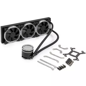 Refrigeración líquida Bitspower Cyclops 360 AIO para CPU, negro