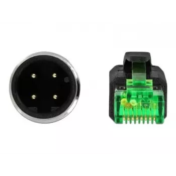 Cable de red DeLOCK 85438 RJ45 Ethernet Cat6 2m negro