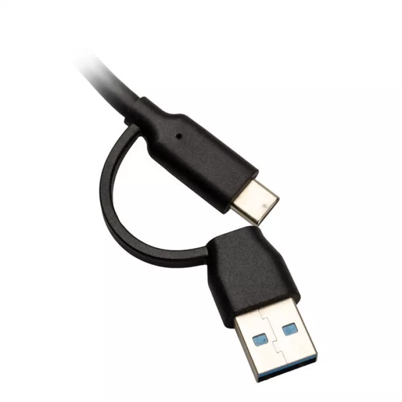 Nitro Concepts UH1, hub USB híbrido de 10 puertos, USB 3.2