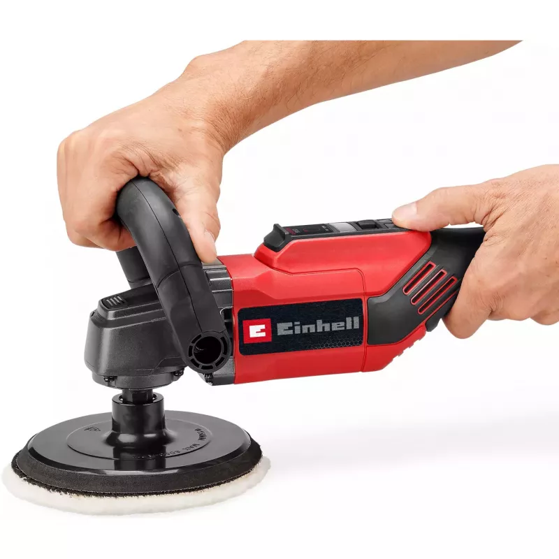 Pulidora EINHELL CC-PO 1100/150 CE 1100 W, 500–3500 rpm, almohadilla de 150 mm