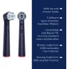 Beurer TB Sensitive Eco Green Planet cabezales de cepillo, azul oscuro, pack de 4