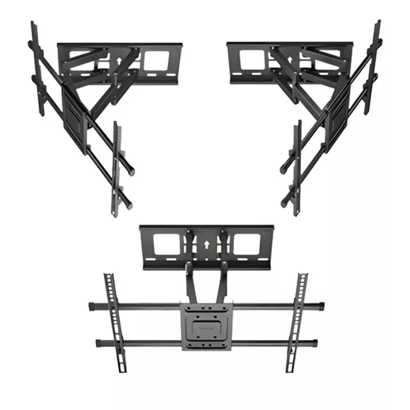 Maclean MC-789 soporte de pared para TV, 32-85 pulgadas, 60 kg, VESA máx. 600x400, negro