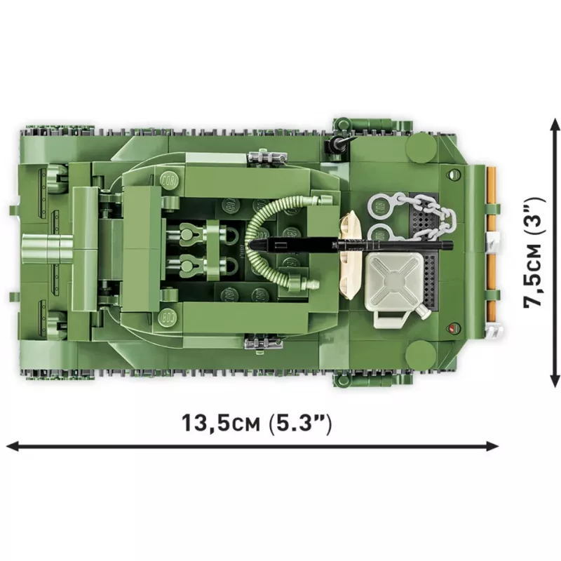 Bloques de construcción COBI H.M.C M8 Scott 525 piezas Segunda Guerra Mundial