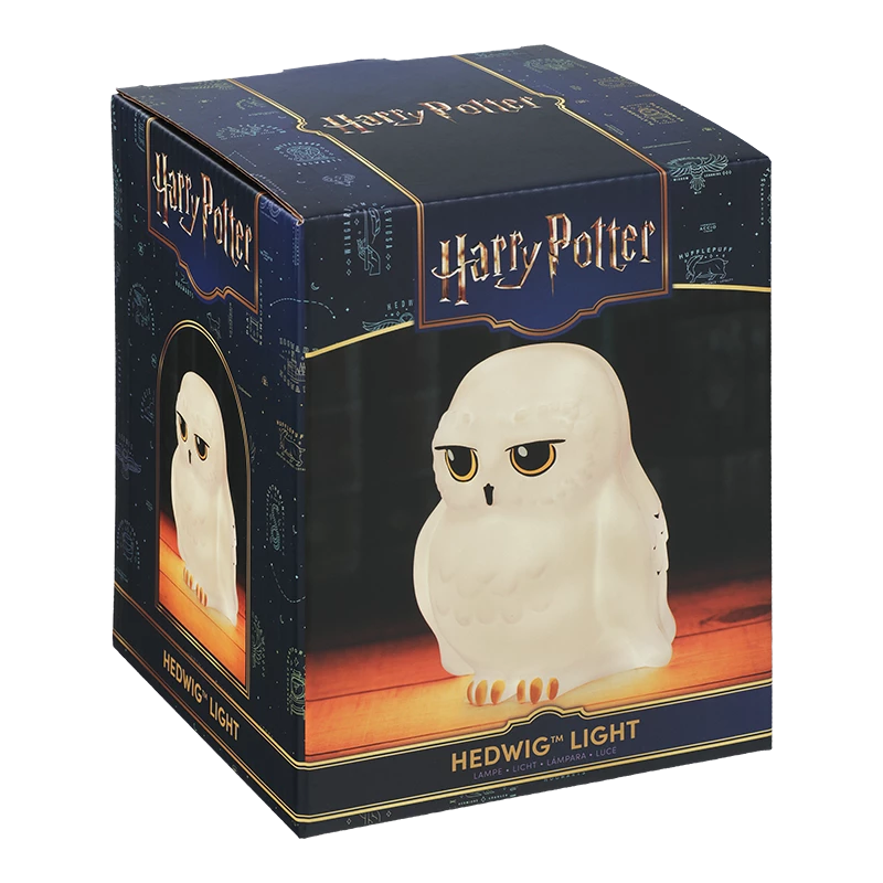 Lámpara de mesa Paladone Hedwig Light V3 – lámpara LED de noche con forma de búho Hedwig