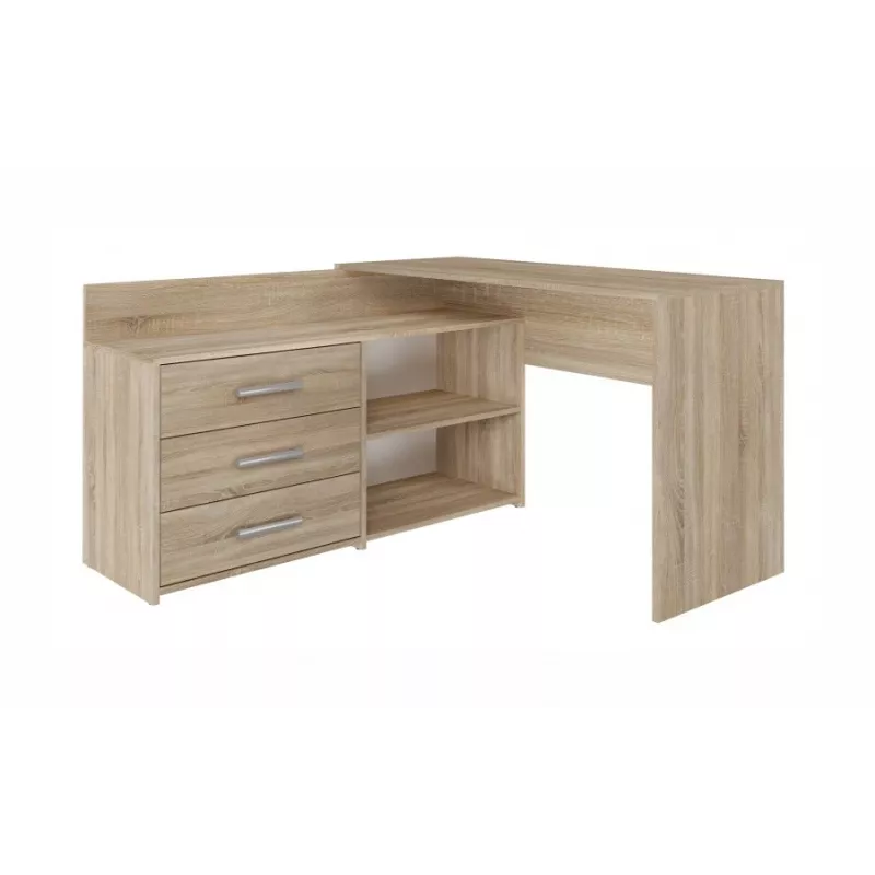 Mesa de ordenador Topeshop DANY SONOMA KPL color roble