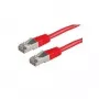 Cable de parcheo S/FTP (PiMF) Cat.6 ROLINE, rojo, 2 m (21.15.1341)