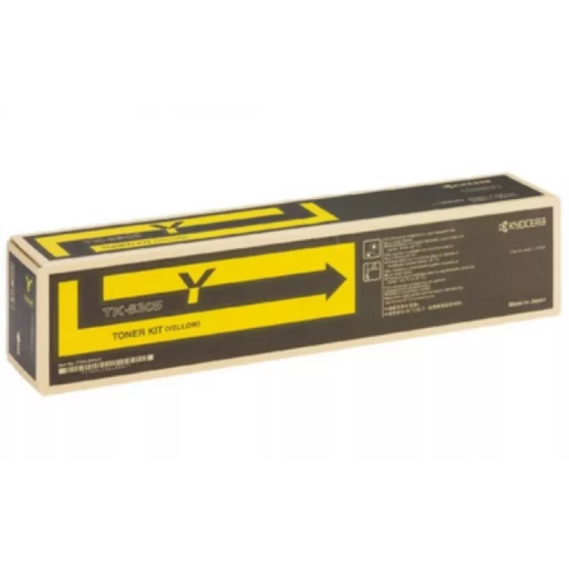 Cartucho de tóner Kyocera TK-8305Y 10000 páginas amarillo