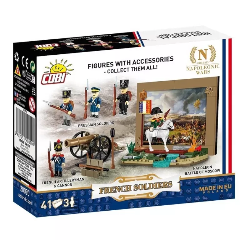 Set de construcción Soldados franceses, 41 piezas