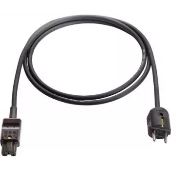 Cable de alimentación AS Schwabe 70874, 2,00 m, negro, cable de alimentación