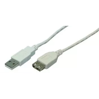 Logilink | Cable de extensión USB 2.0, | USB-A a USB-A conector hembra USB A | conector macho USB A