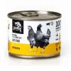 3Coty 01 comida húmeda para gatos adultos con pollo y corazones, 180 g
