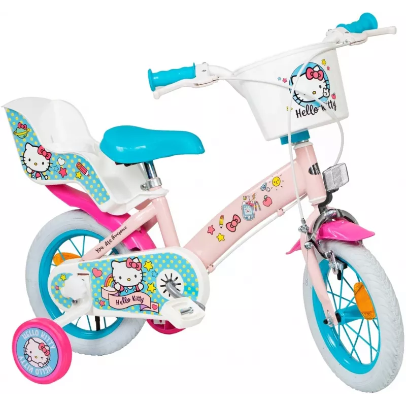 Correpasillos infantil Toimsa Hello Kitty 30,5 cm modelo 1249 – rueda de 30,5 cm, cuadro ligero