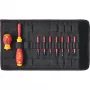 Set de destornilladores Wiha slimVario Starter-Set 41232 (MPN 2831T901) — puntas aisladas y mango ergonómico