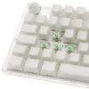 Teclado gaming Ducky One 3 TKL USB QWERTZ alemán blanco