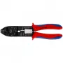 Knipex 97 21 215 B herramienta de crimpar negro, azul, rojo