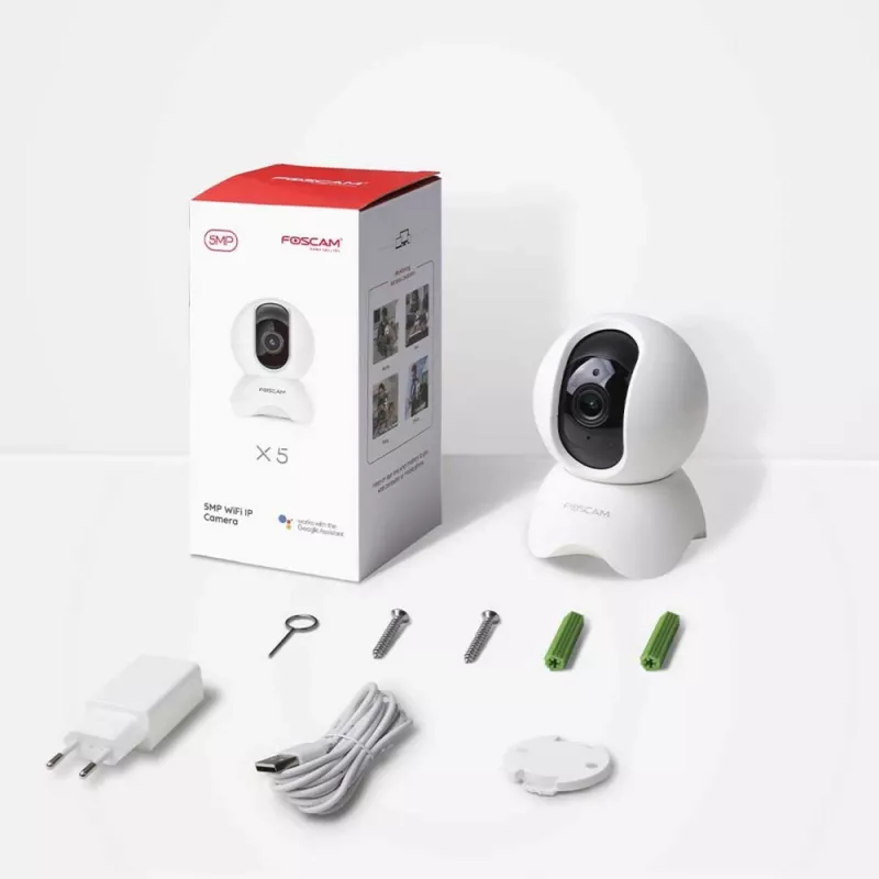 X5 - Cámara de vigilancia interior IP LAN WLAN - Cámara de red