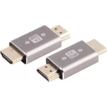 Adaptador HDMI-A ShiverPeaks 10-01055 8K metal, HDMI Full-Size a HDMI Full-Size