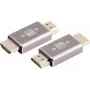 Adaptador HDMI-A ShiverPeaks 10-01055 8K metal, HDMI Full-Size a HDMI Full-Size