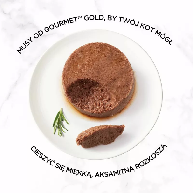 GOURMET Gold Ternera – Alimento húmedo para gatos – 85 g