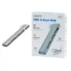 Hub LogiLink USB 3.2 Gen1 4 puertos USB-A 1x USB3.0 AF 3x USB2.0 AF UA0436