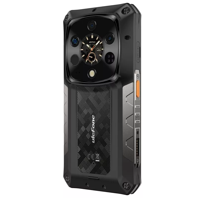 Smartphone resistente UleFone Armor 28 Ultra Thermal 5G — 16 GB RAM, 1 TB almacenamiento, negro