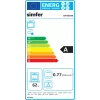 Cocina eléctrica independiente Simfer 6043SEDBB, 62 L, Blanco