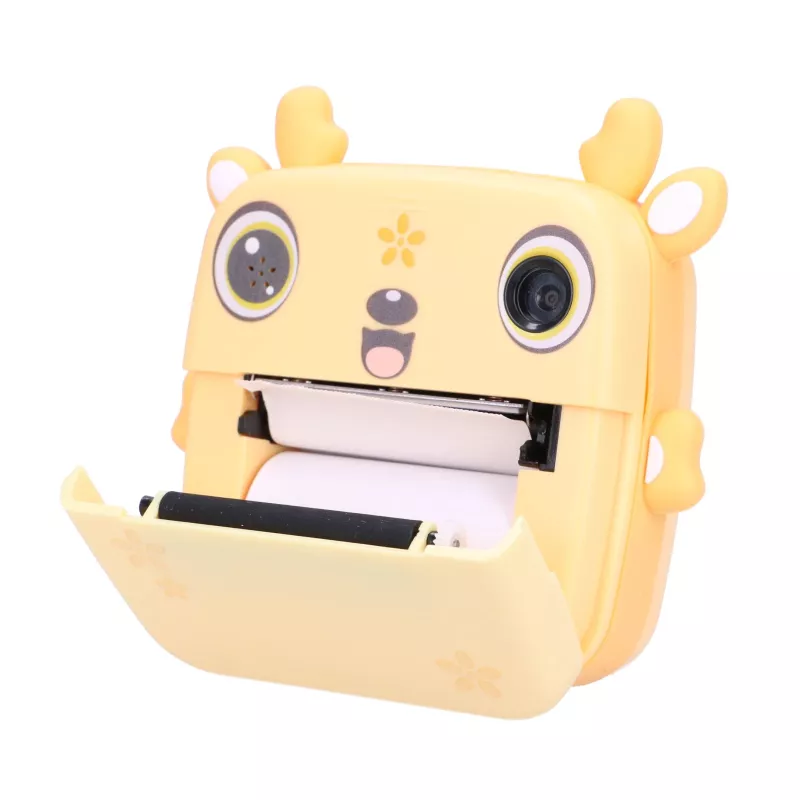 Impresora térmica de recibos Extralink EPP-006 con 3 rollos de papel térmico amarillo