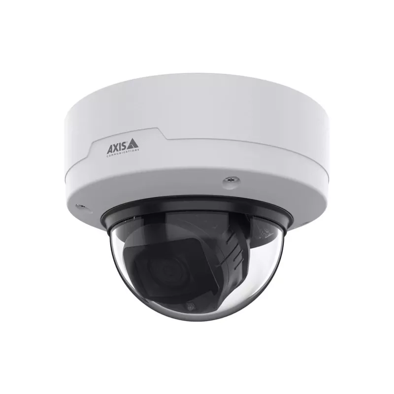 Cámara domo IP Axis P3277-LV, 5 MP, ángulo de visión horizontal de 104°, CMOS, IR de hasta 40 m, para interior y exterior, montaje en techo/pared, antivandálica, día/noche