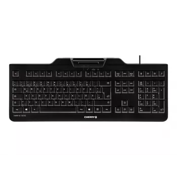 CHERRY KC 1000 SC teclado USB QWERTZ suizo negro