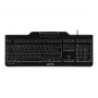 CHERRY KC 1000 SC teclado USB QWERTZ suizo negro