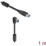 Cable USB DeLOCK Type-A macho a Type-B macho 90° hacia abajo 1 m