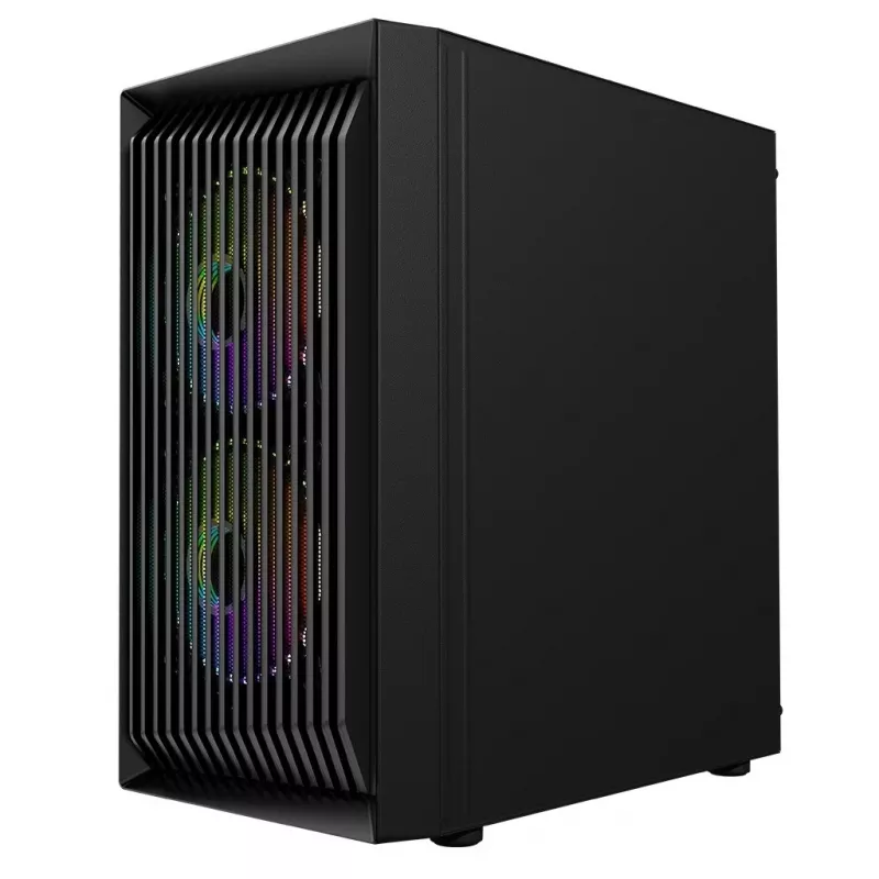 Caja de ordenador Logic Concept Atos AM-ATOS-10-0000000-0002 ATX negra
