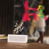 Luz de neón LED MANTA SNL60RGB tira RGB con cambio de color, iluminación decorativa flexible