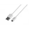 Cable USB SAVIO CL-123 USB 2.0, USB A a Micro-USB B, 1 m, blanco