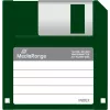 Disquetes MediaRange MR200 de 3,5 pulgadas 1,44 MB, 10 uds., negros