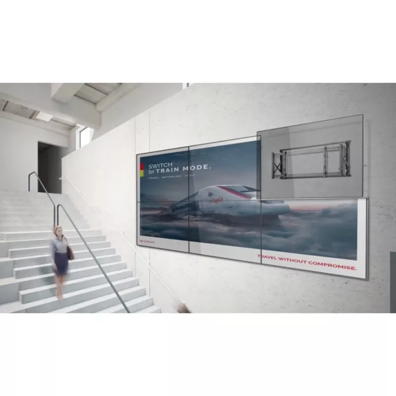 Soporte para videowall de TV MACLEAN MC-845 VESA 600x400mm soporte para pantallas