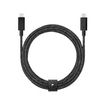 Cable USB Native Union Belt USB 2.0 Type-C a Type-C 2,4 m Negro
