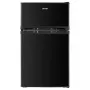 Frigorífico con congelador MPM MPM-87-CZ-15, 87 L, negro, congelador superior, puertas reversibles, estantes de cristal