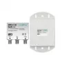 axing SPU 21-02 - combinador de cables - 47 - 2200 MHz - Gris - Plata - 120 mm - 30 mm - 70 mm