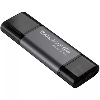 Memoria USB Team Group X1 64 GB USB 3.0 de doble unidad – unidad flash USB – 64 GB (TX1364GC01)