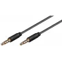 Microconnect IPOD017 cable de audio 1,5 m 3,5 mm negro