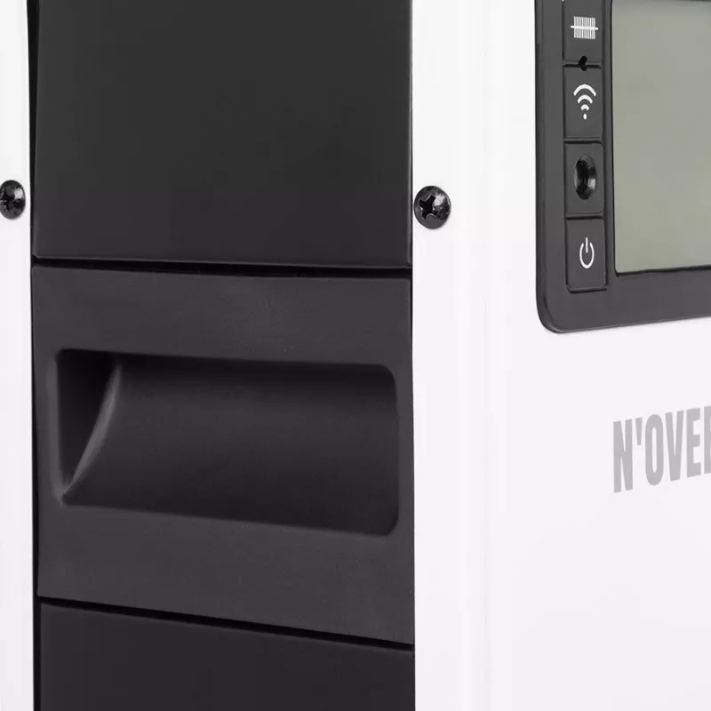Calefactor de convección eléctrico NOVEEN NOVEENCH9099, 2300 W, 3 niveles de potencia, Tuya WiFi Smart, LCD, temporizador, instalación en suelo