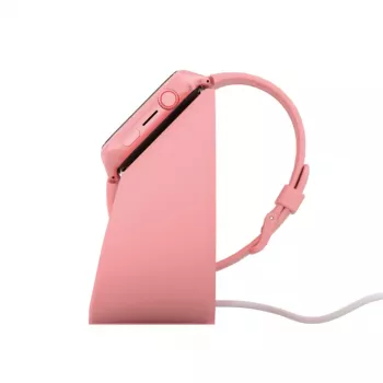 Base de carga Stelio ST-CHS01-PK Junior rosa – base de carga USB para teléfonos y tablets, puerto único, compacta