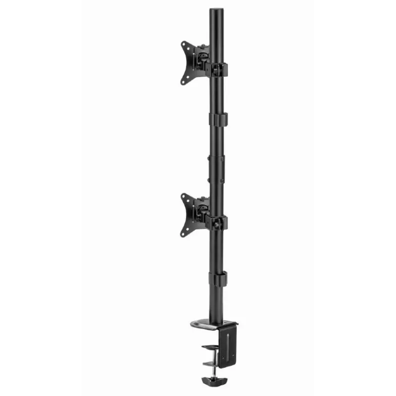 Soporte para monitor Gembird MA-D2-02, brazo de sobremesa para monitor, capacidad de carga máxima 9 kg